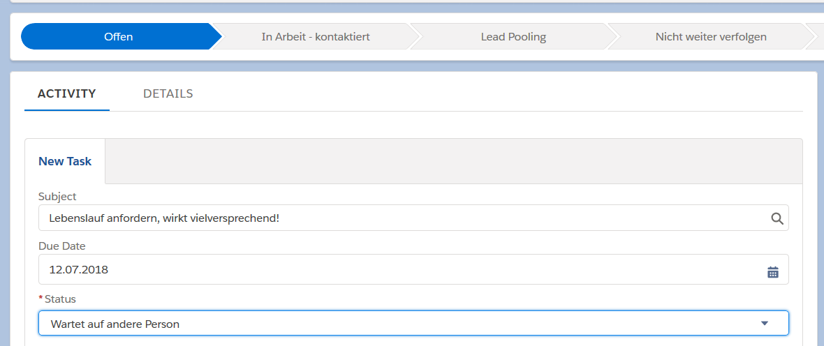 Salesforce Active Sourcing